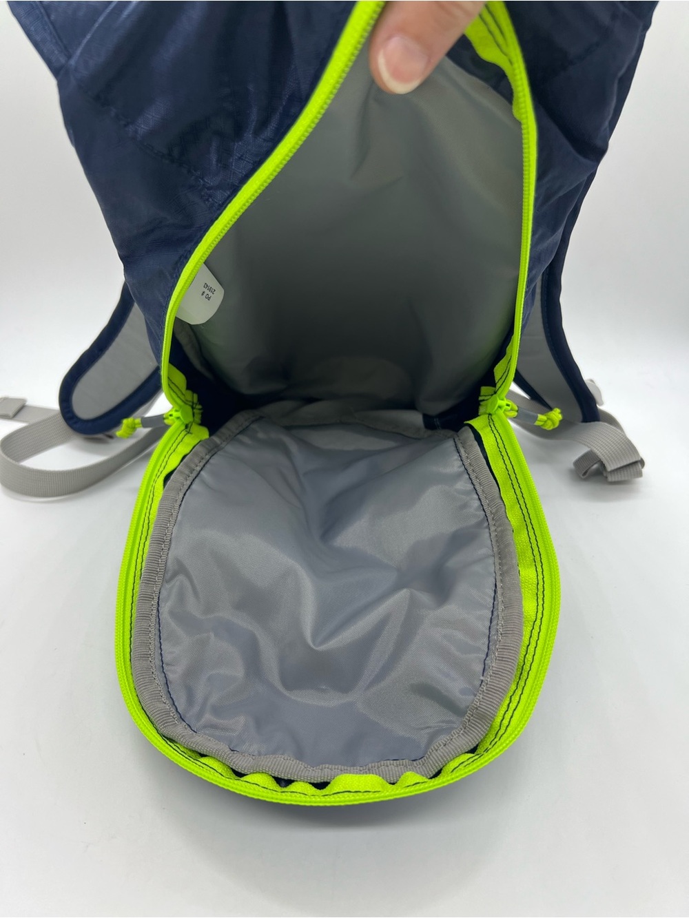 CamelBak Kicker Kid's Blue and Neon Green Kicker Backpack - Picture 8 of 14